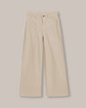 Pantalón Wide Leg Beige,BEIGE